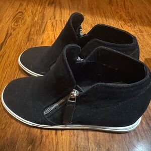 Madden Girl Black Ankle Booties